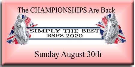 BSPS Summer Championships - Sunday 30th August 2020
