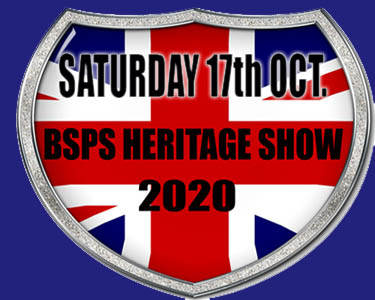 BSPS Heritage Championship Show Saturday 17th  October 2020