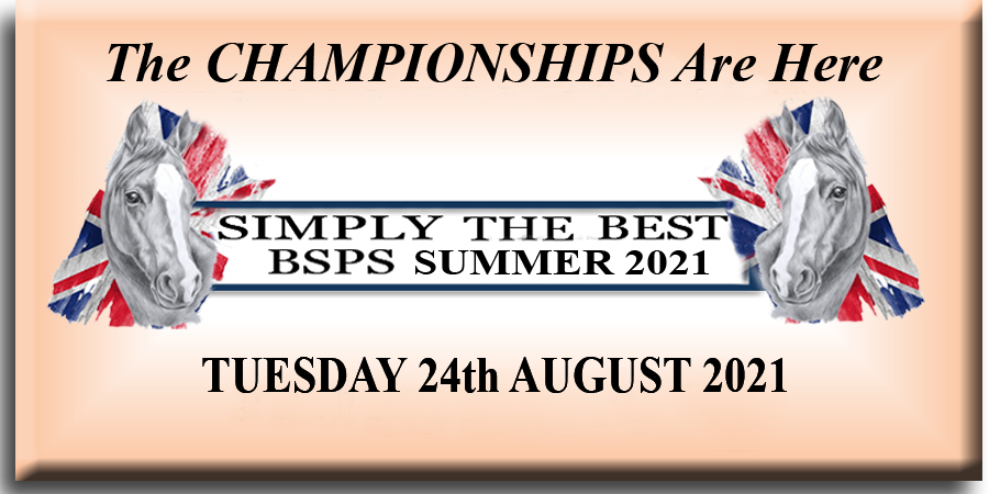 BSPS Summer Championships – Tuesday 24th August 2021