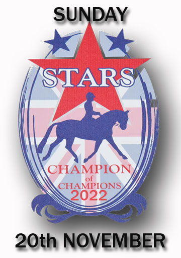STARS Champion of Champions - Sunday 20th November 2022