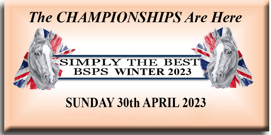 BSPS Winter Championships - Sunday 30th April 2023