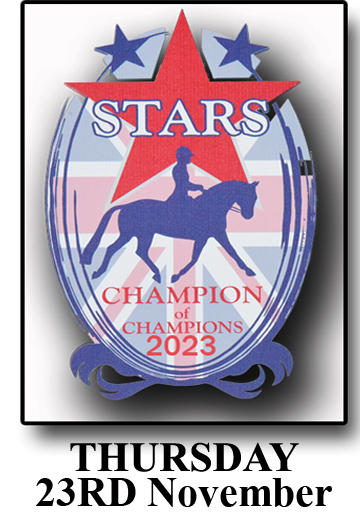 STARS Champion of Champions - Thursday 23rd November 2023